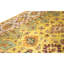 Hand Knotted Wool Area Rug in Gold And Ivory