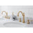 Ellie 33" Tall Stone Oval Console Bathroom Vanity with Faucet and Overflow-1657082397