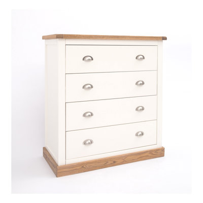 90 cm W Chest of 4 Drawers