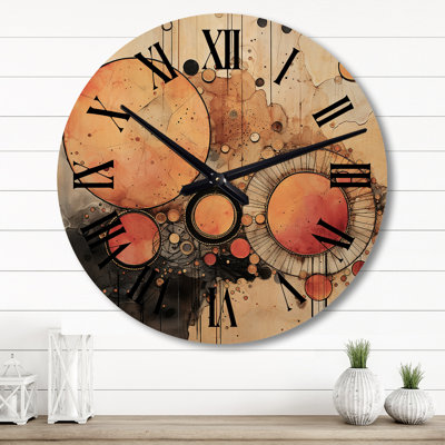 Horloge murale Escape To Serenity