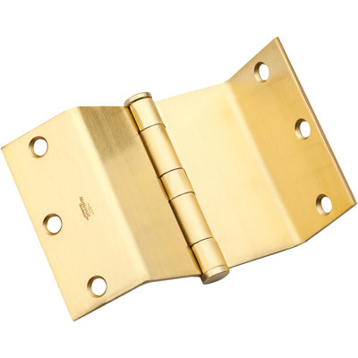 1.8" H × 6.2" W Offset Pair Door Hinges