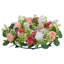Couronne de fleurs artificielles pour décoration de mariage