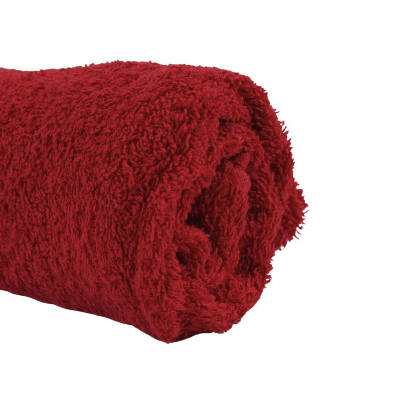 100% Cotton Hand Towel, Burgandy