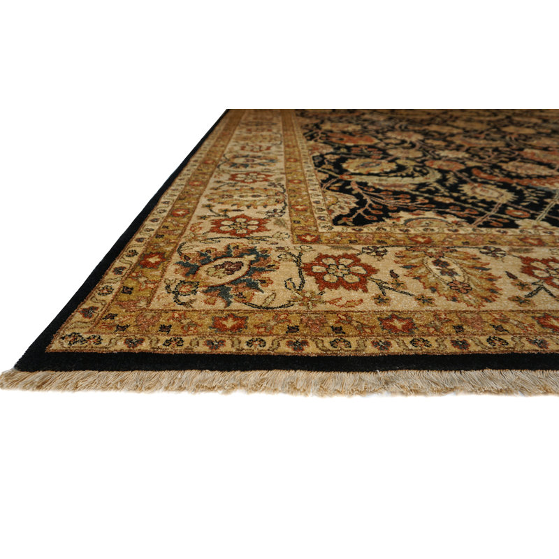 Empire Hand Knotted Wool Area Rug, Rectangle 8' x 10'