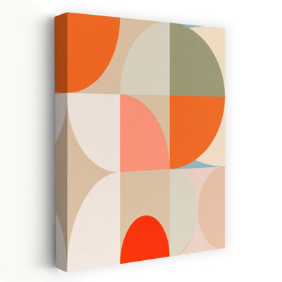 Contemporary Art Abstract Colourful Geometric Art