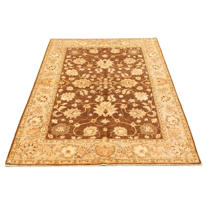 Tapis de zone en laine 3 pi 3 po x 9 pi à main one-of-kind-noué la 2010 chobi Aeleigh