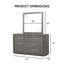 Commode 6 tiroirs avec miroir Archer-438450543