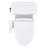 TOTO® Drake® WASHLET®+ Two-Piece Elongated 1.6 GPF TORNADO FLUSH® Toilet with S2 Bidet Seat, Cotton White
