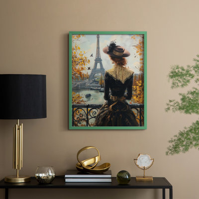 Reproduction encadrée WOMEN Series DCVII - bois massif
