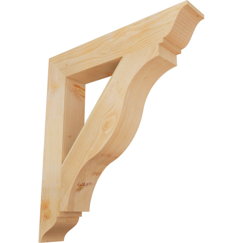 Support traditionnel Funston, H 40 po x l 6 po x P 36 po, Douglas, Scié brut