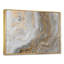Art mural en marbre - marbre blanc avec veines de gris Curley et or - reproduction d'art sur toile-116161209-51145802-51145809