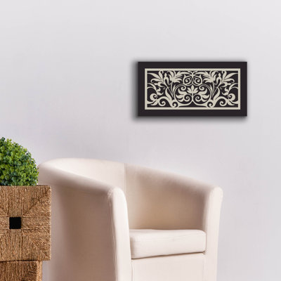 «Patterned Grill I» par Cindy Jacobs, estampe numérique sur toile