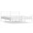 Metal Bed Frame with Headboard & Slats, No Mattress, Easy Assembly-116091939-116091935
