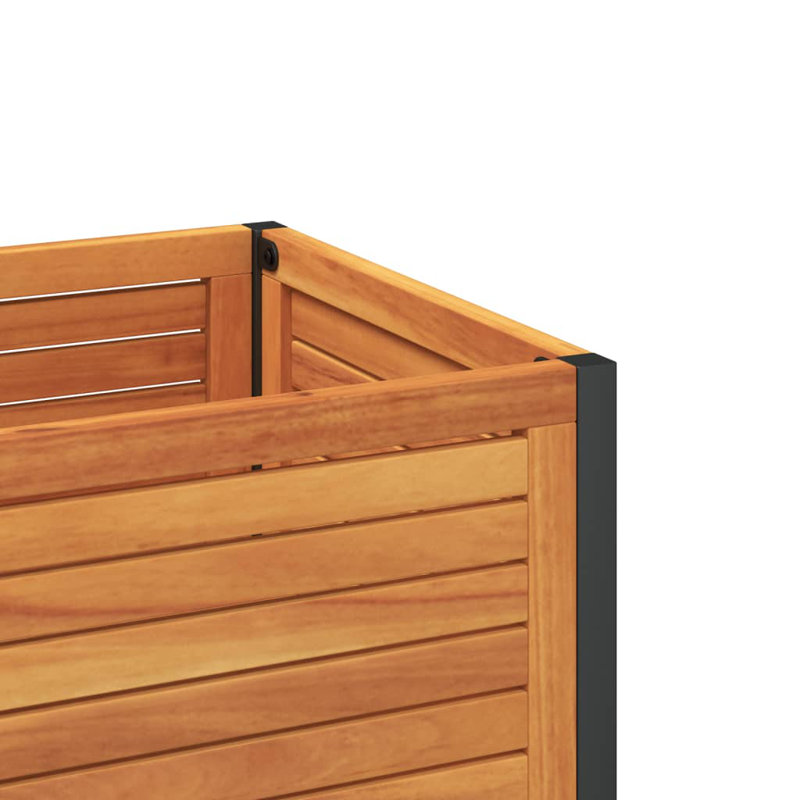  Garden Planter Various Natural Wood Tones, 31.5" H x 43.3" W x 17.7" D