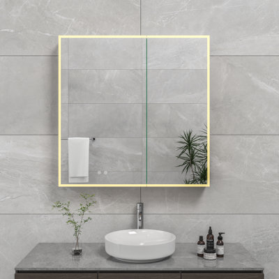 Armoire à pharmacie avec miroir tactile de 36 po x 36 po Kingston, Astra