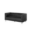Wodera 3 Seater Faux Leather Sofa