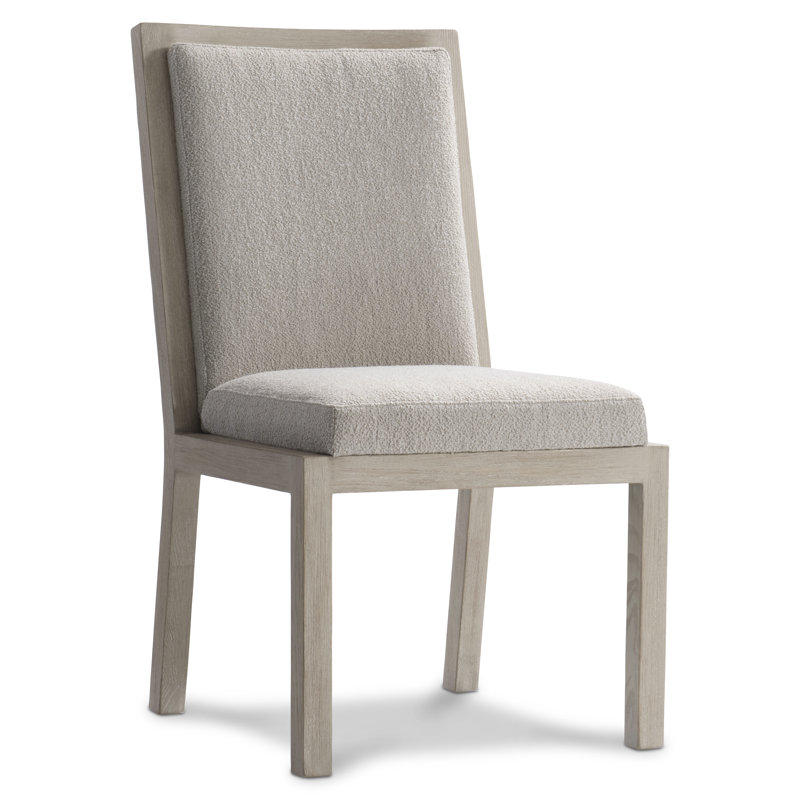 Prado Upholstered Back Side Chair in Beige
