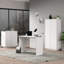 Rudman 2 -Door 3 -Shelf Storage Cabinet