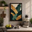 Tropical Leaf Arrangement Botanical - Wrapped Canvas-1868075379-1868075390