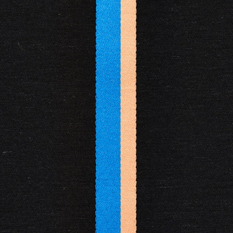 Larivey Stripe Fabric, Charcoal