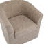 Fauteuil demi-tonneau pivotant