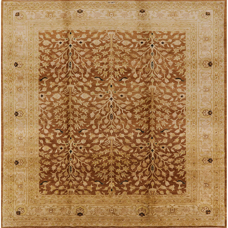 Pridbjorn Oriental Indoor Rug, Square 8'