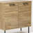 Casper 31.5'' H Mid-Century Modern Wave 2-Door Cabinet