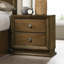 Transitional Style Bed 2X Nightstands 3Pc Set Bedroom-306839291