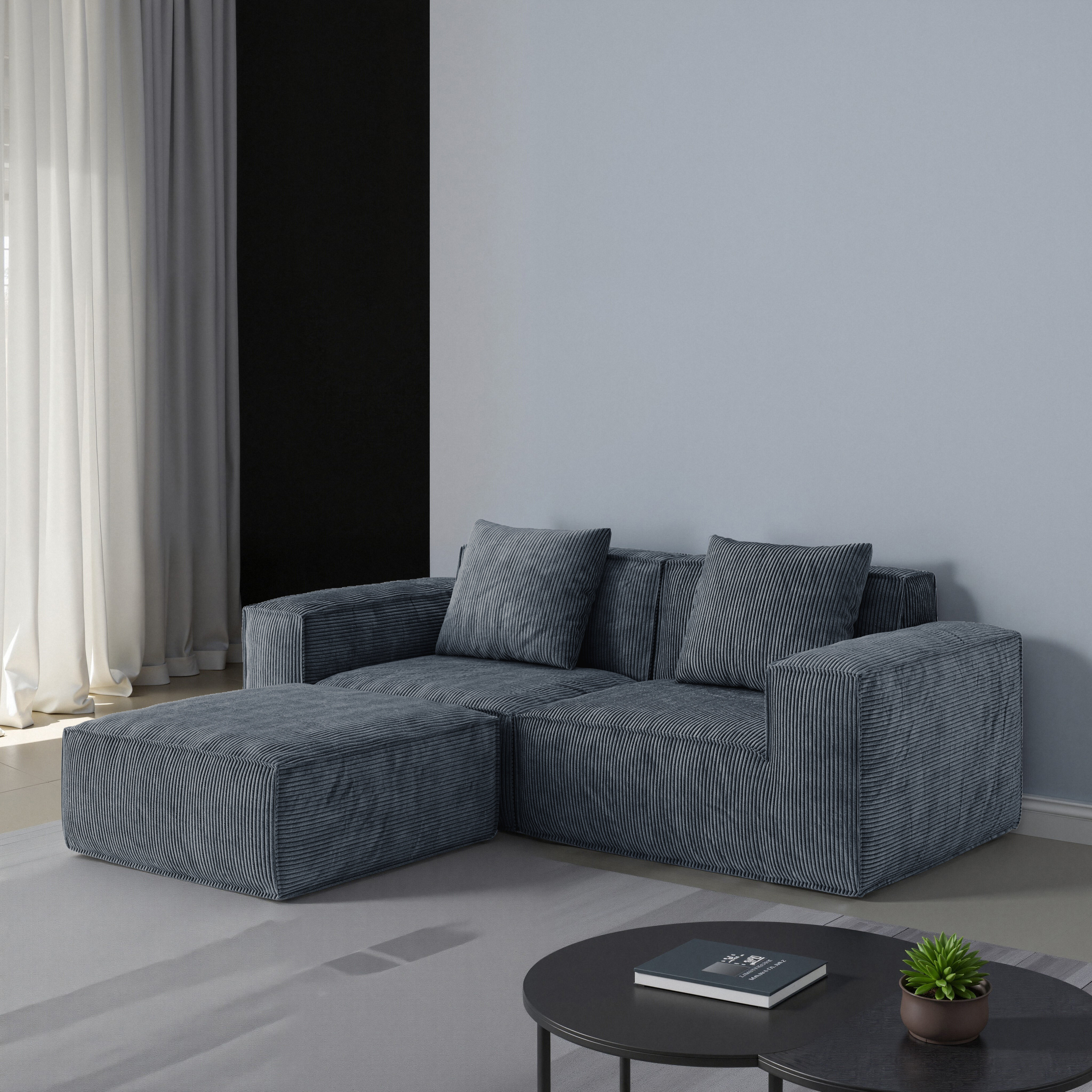 Curated visual reference: Visual Reference: Latitude Run Modular Sectional Sofa Free Conversion Sofa Set Flexible