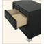 1pièce table de chevet 3 tiroirs Glam Traditional