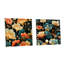 Elora - Ensemble de 2 verres muraux abstraits en acrylique-103927143