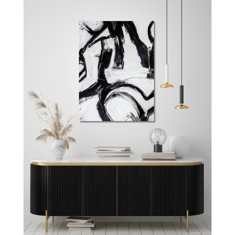 United I - Artist Enhanced Canvas Print, 24" H x 20" W x 1" D, Wrapped Canvas