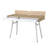 Techni Mobili Modern Multi Storage Computer Desk with Storage, Pine