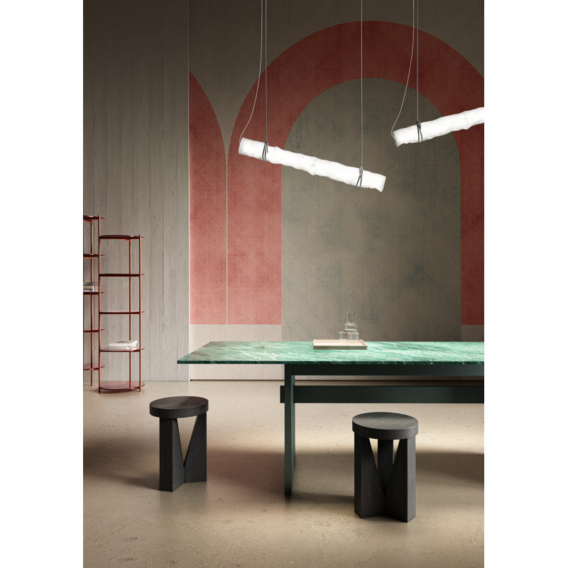 Baggy Horizontal Suspension Lamp, 1.57" H x 23.6" W x 4.7" D, 16.2 W