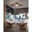 Mediterrània Outdoor 1 - Light LED Semi Flush Mount