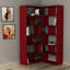 Amalda Modern Wall Mounted Bookcase with 5 Tiers for Living Room Office-32342471