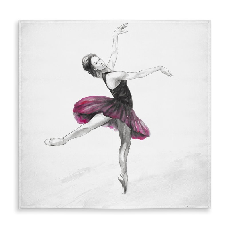 Small Pink Ballerina Tablecloth - Bedroom Decor | Indoor Outdoor