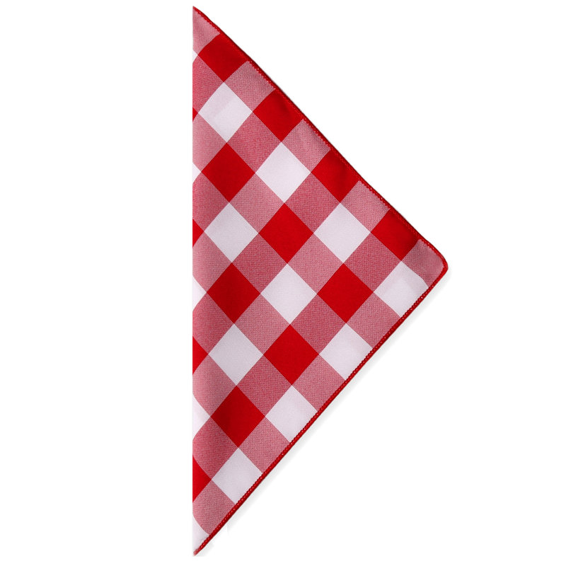 Ensemble de serviettes 24 pièces, Rouge / blanc