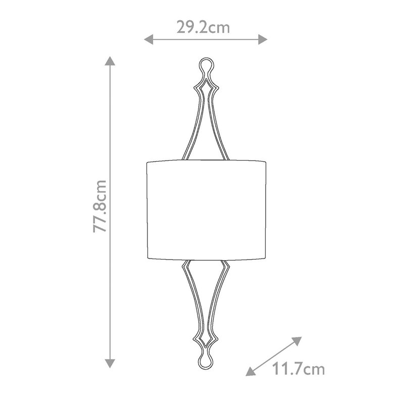 Sayles Flush Mounted Sconce, Weathered Iron
