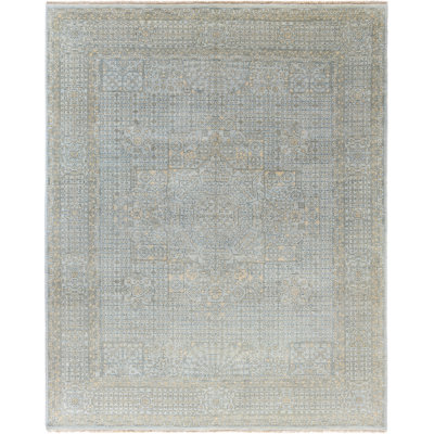 Overdyed One-of-a-Kind 8' 1" X 10' 1" Hand Knotted Area Rug