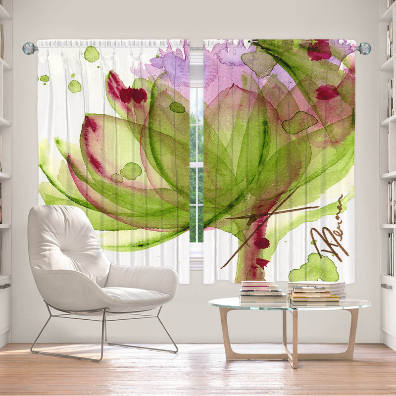 Rideau simple obscurcissant avec passe-tringle Delaughter, L 40 po x L 52 po