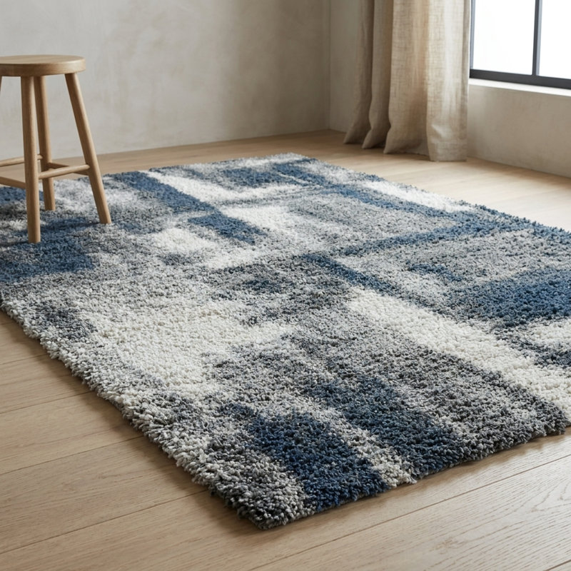 Alban Performance Abstract Indoor Rug, Rectangle 7'10" x 10'