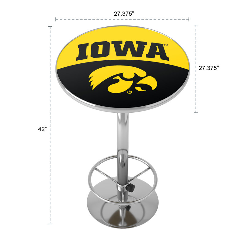 Round Metal Base Dining Table