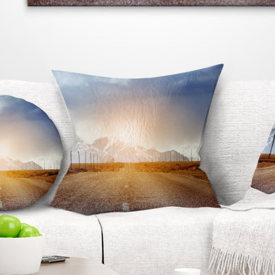Landscape Throw Pillow