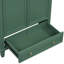 Meuble-lavabo 30 po sans lavabo, base seulement, armoire de salle de bain multifonctionnelle avec portes et tiroir, cadre solide et panneau de fibres à densité moyenne, vert foncé-118004271