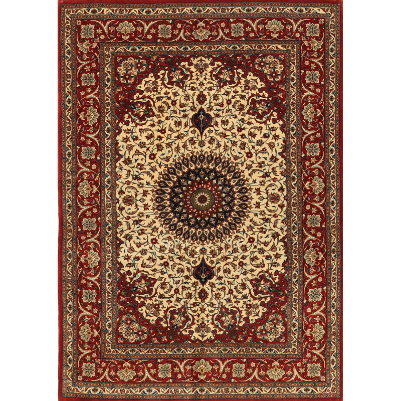 Summer-Louise Oriental Indoor Rug, Rectangle 7' x 10'
