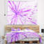 Tapisserie abstraite mauve Corwin-28505663