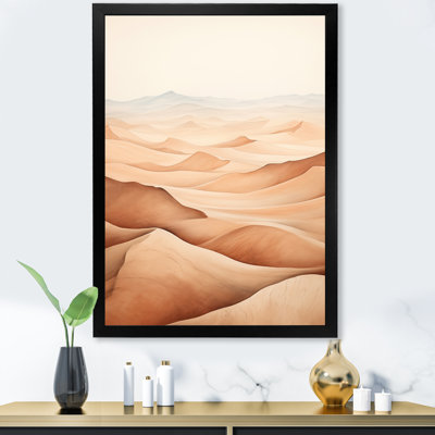 «Saharas Desert Silence I» sur toile