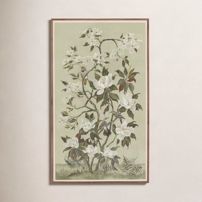 Nadine "Green Chinoiserie" Painting