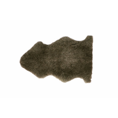  Tapis luxueux en peau de mouton bouclée de luxe Nomad